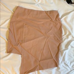 Pink asymmetrical Charlotte Russe Skirt